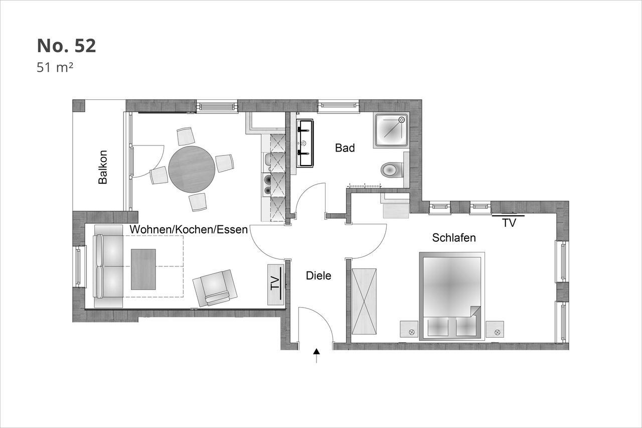 Ferienwohnung Min Hüsung by Rujana Ostseebad Ostseebad Binz Exterior foto